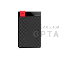 Жесткий диск HDD Siliсon Power 2 TB D30 Diamond Slim, чёрный, 2.5", USB 3.1 Жесткий диск HDD Siliсon Power 2 TB D30 Diamond Slim, чёрный, 2.5", USB 3.1