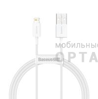 Кабель Usb to Lightning Baseus Superior Series Fast Charging Data 2.4A 1m White