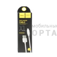 Кабель USB to Lightning HOCO X1 Rapid, 1m, 2.4A,  белый