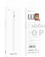Стилус HOCO GM102, Smooth, пластик, bluetooth, для Ipad,  белый