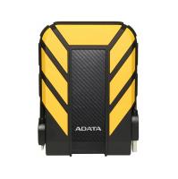 Жесткий диск HDD ADATA 2 TB HD710 Pro, жёлтый, прорезиненный, антишок, 2.5", USB 3.0