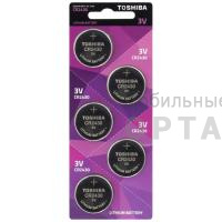 Элемент питания TOSHIBA CR 2430 BL5  (5/100/12000) Элемент питания TOSHIBA CR 2430 BL5  (5/100/12000)