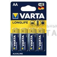 Элемент питания VARTA  LR6 Longlife (4 бл)   (80/400)