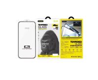 Стекло защитное SupGlass SG-08 Nano Edge, черная рамка, для iPhone 17/16 Pro